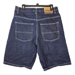 Vintage South Pole Authentic Collection Shorts Men's Size 34 Baggy Denim Y2K Vtg